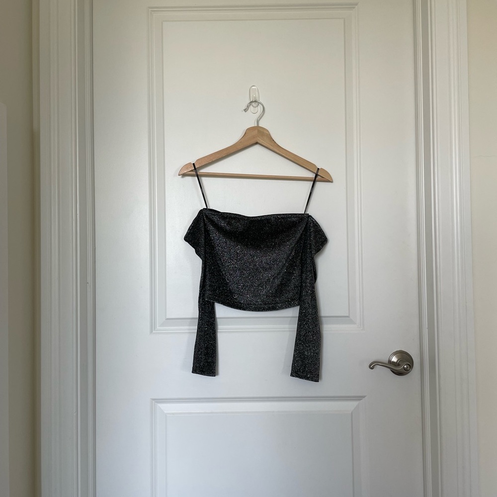 Forever 21 Off the Shoulder Top and Body Con Skirt Matching Set